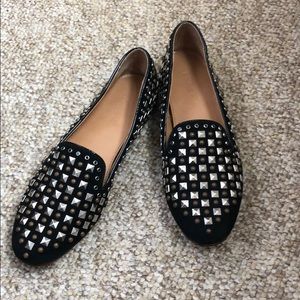 New without box J. Crew stud loafers